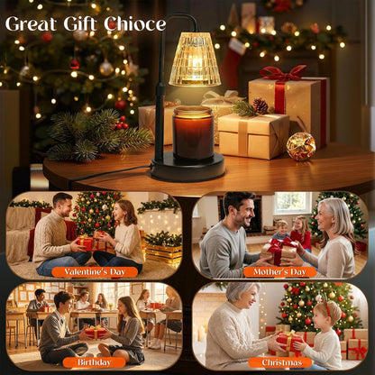 Candle Warmer Lamp with Timer and Dimmable Feature