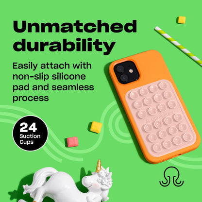 Classic MAX Silicone Suction Phone Case with Adhesive Mount